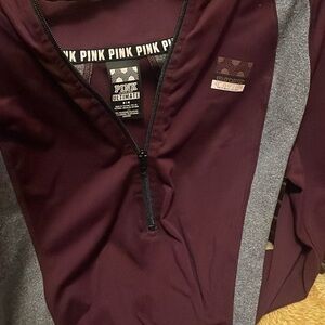 Pink Ultimate Maroon and Gray Pullover